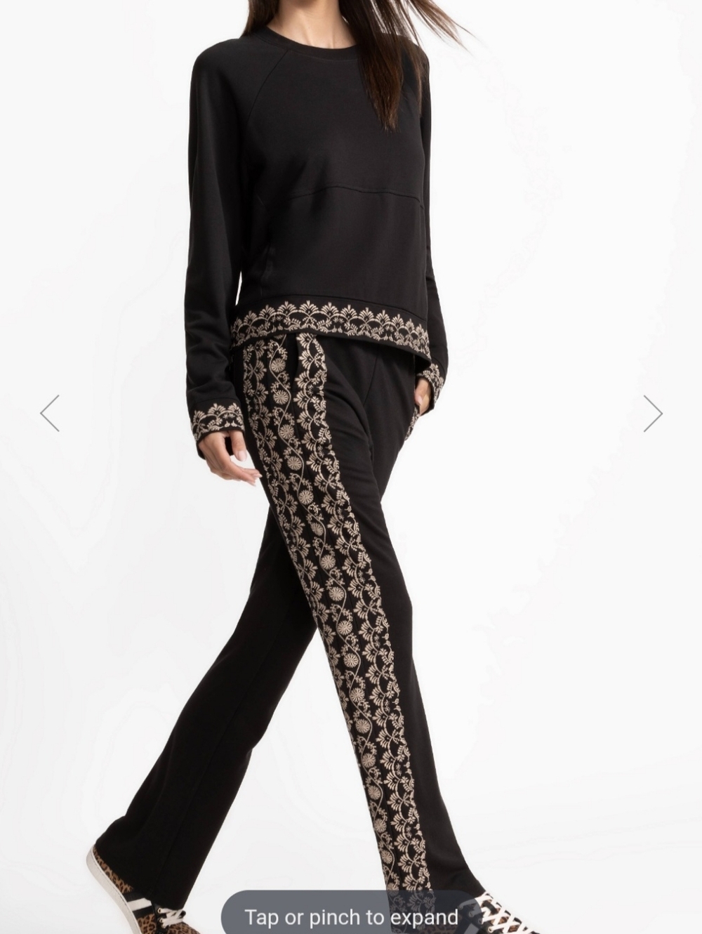 Johnny Was Bee Active Wide Leg Jetsetter Pants - Picture 2 of 4